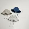 Baby Summer Fisherman Hat With Wide Brim And Breathable Cotton For Sun Protection