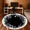 1PC star circle Office Round Area Rug, Under Office Chairs Bedroom Living Room Home Decor,Carpet for Office, -1110269