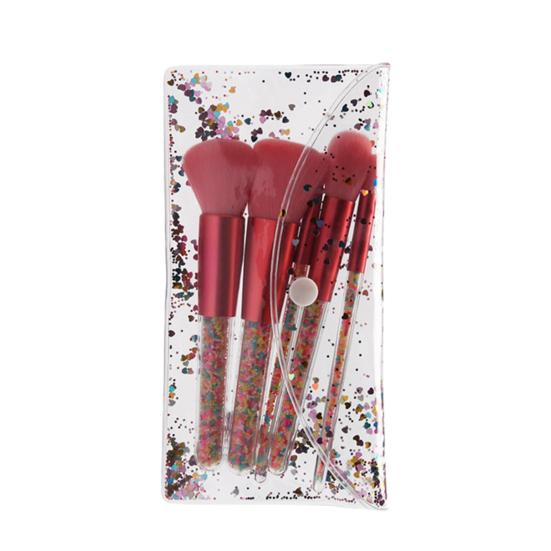 Buy 5Pcs Durable Fluffy Portable Cosmetic Brushes Concealer Foundation Blush for Women at