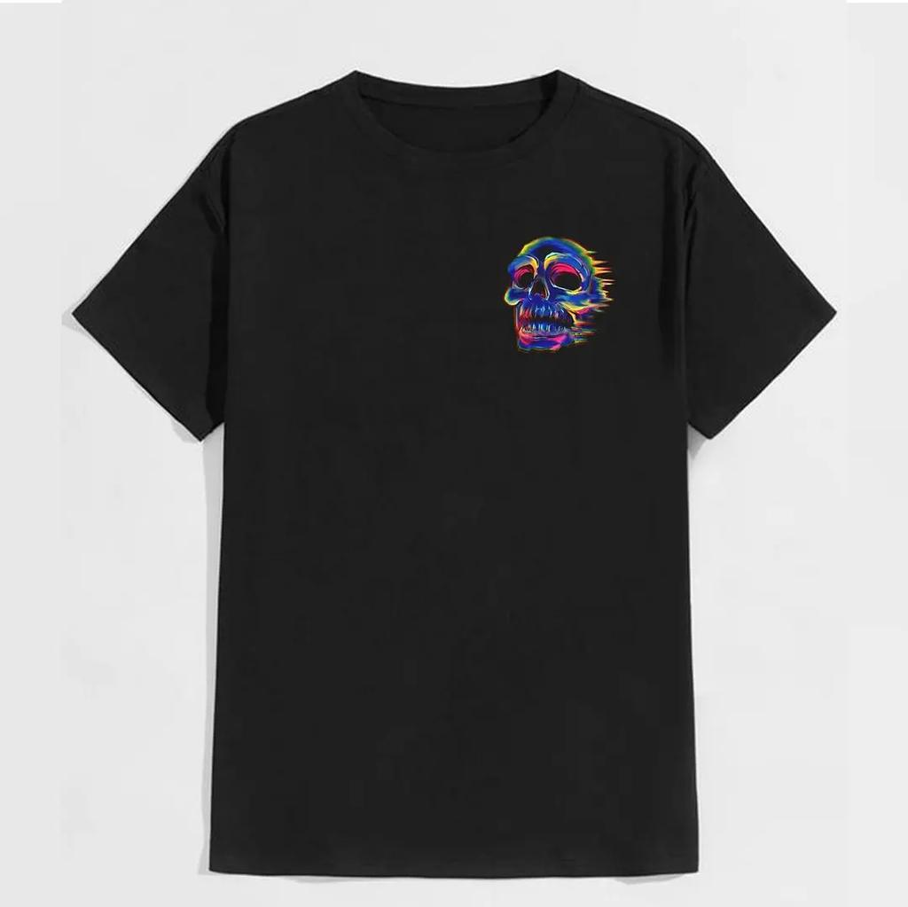 Hot Sale 2024 Comfortable Weird 3D Print T-Shirt Men Summer Quick Dry Short Sleeve Loose Casual Comfortable  Streetwear Fashion