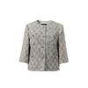 Blacknini Yin Waffle Hawaii Classic Style Coat Shorts Italy Paoleti Tweed