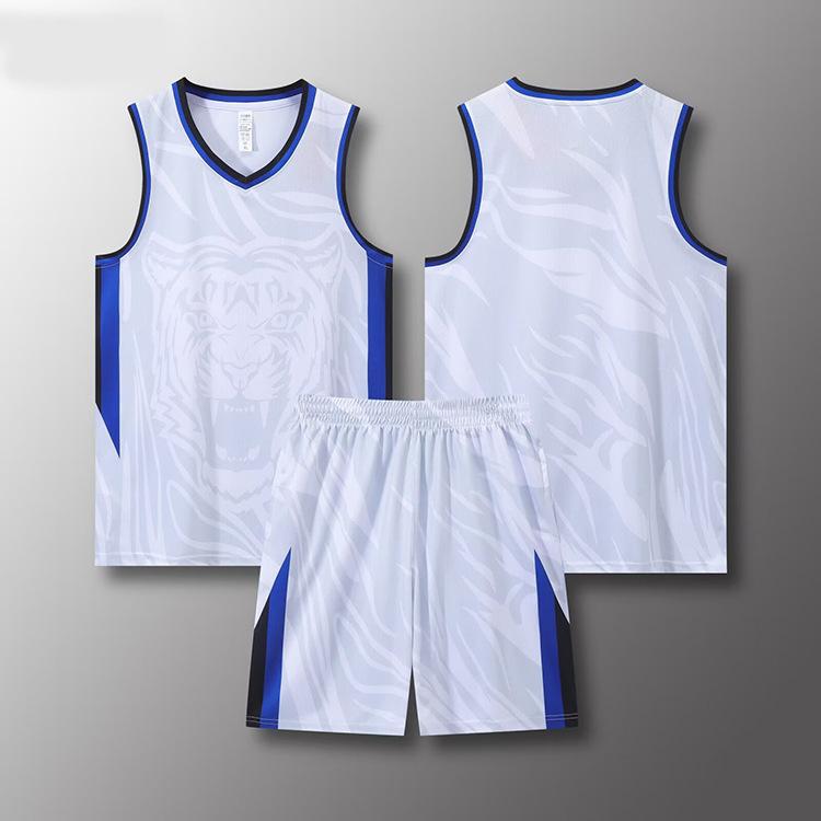 Basketball Suit Men'S Team Game Quick-Drying Sports Training Suit Adult Children'S Jersey Sports Yardage Printing