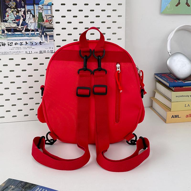 School Bag Cute Apple Woman 2025 Cartoon School Bag Travel Backpack Casual Shoulder Bag