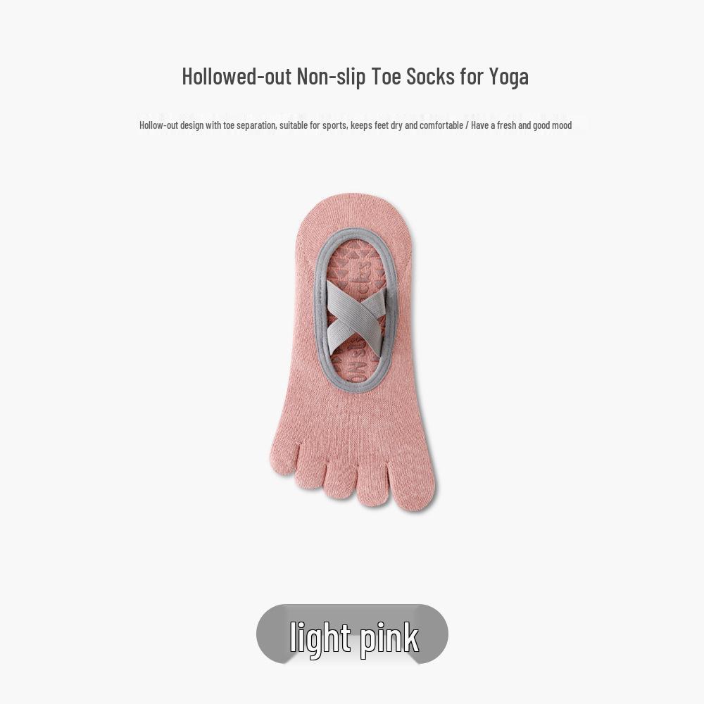 Women's Non-Slip Five-Toe Yoga & Pilates Socks - Summer Thin Fitness Floor Socks