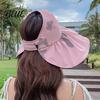 Sunshade Hat for Face Protection Women Sun Bucket Hat  Wide Brim Summer Foldable Beach with UV Cap  Breathable Outdoor Travel Comfortable Hiking