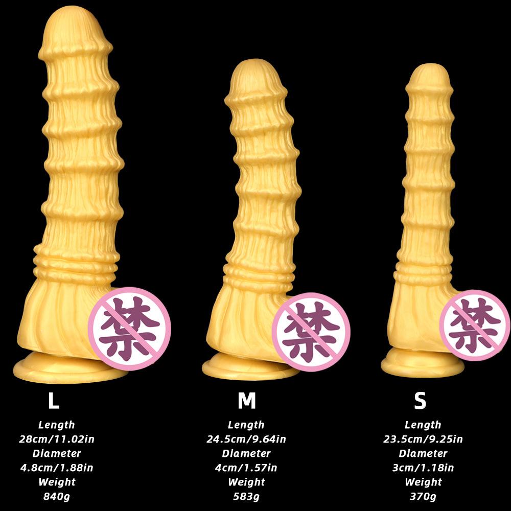 Soft Rubber  Oversized Anal Plug Anal Plug  Masturbator Simulated Dildo Anal Expansion Device