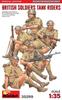 Miniart British Army Tank Crew of with Weapons and Equipment Plastic Model MA35299 1/35 (Set 5)