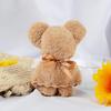 Bear-Shaped Soft Coral Fleece Towel - Cute Souvenir for Weddings, Kids, Holidays, or Kindergarten Opening Gifts