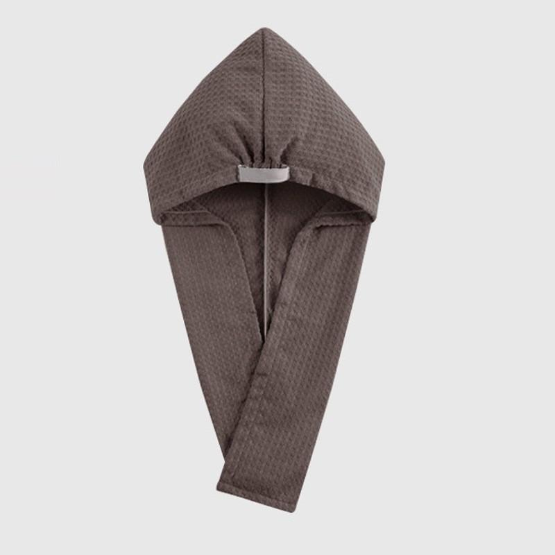 Ultra Absorbent Quick Dry Hair Towel Cap Women Thick Microfiber Bath Hat Long 26x65cm