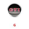 4Pcs For Volkswagen R-Line R GTI Polo Passat T5 Golf Scirocco 56mm Car Wheel Stickers Center Hub Cap Car Emblem Badge Decal