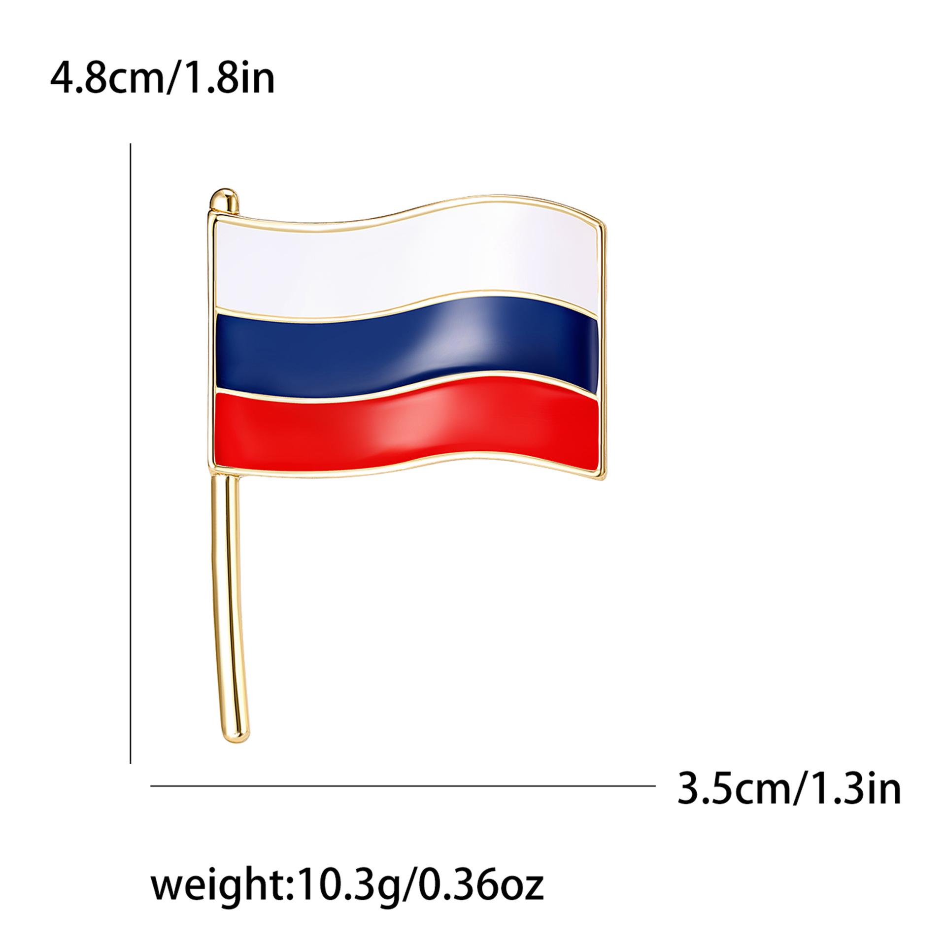 

Творческая мода Индивидуальная брошь Индивидуальная одежда Брошь Русский значок