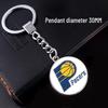 NBA Team Logo Basketball Fan Keychain Pendant