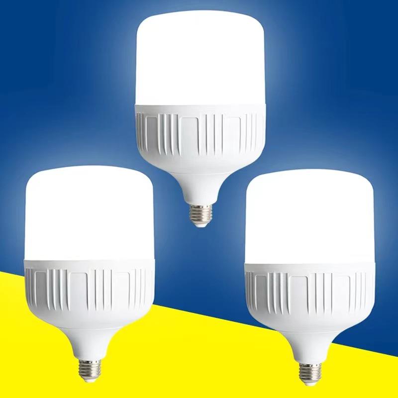 LED Energy-Saving Bulb, E27 Screw Base, Super Bright B22 Bayonet, Indoor Eye-Protection Lamp for Living Room