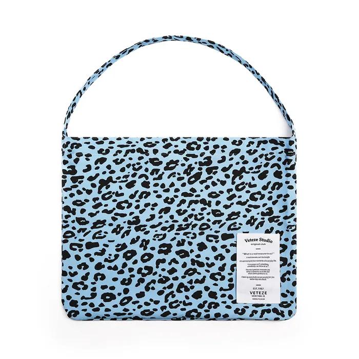Veteze Pattern Eco Bag (BLUE LEOPARD)