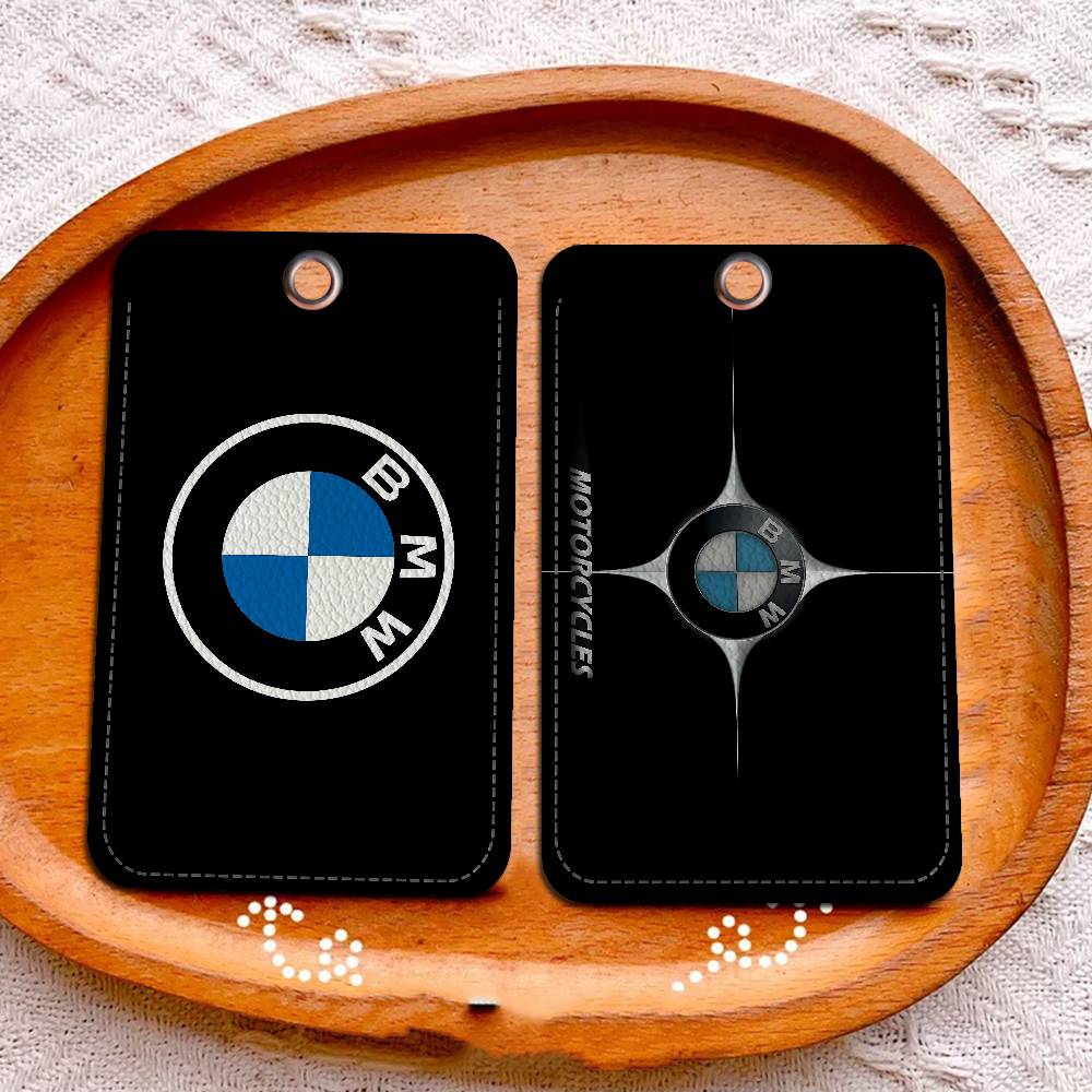 B-BMW-W Personalised Holder Suitable For Bank Card,Subway, Bus Card Wallet Card Case Badge Holder Keychain