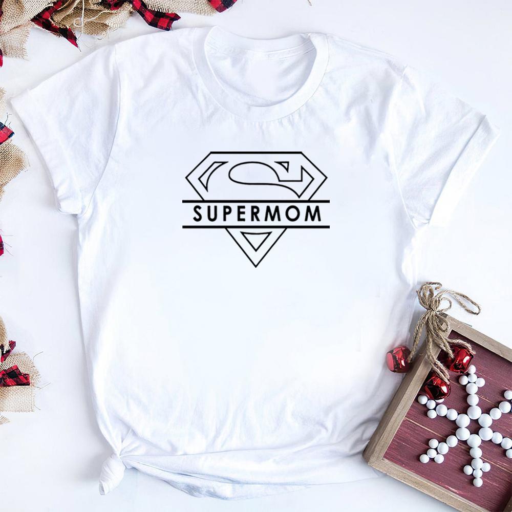 Vtipné tričko Super máma Retro dámské tričko Život mámy Inspirace superhrdinou Cool trička pro mámu Budoucí maminka Tričko pro maminku Dárek pro maminku Topy