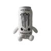 New Simulation White Energy Drink Can Shaped Plush Toy Zero Sugar Theme Soft Stuffed Doll Desktop Ornament Holiday Gift For Fans