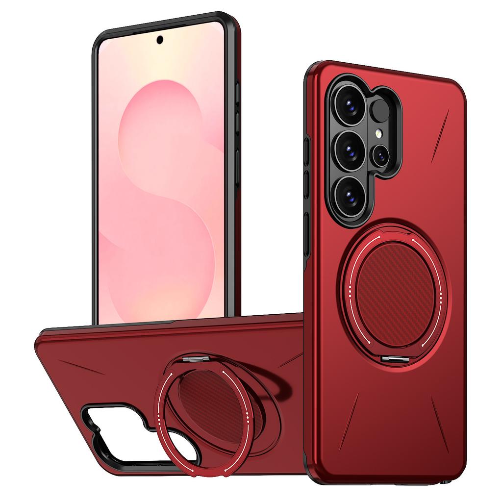 Applicable to Samsung S26Ultra case phone case holder car magnetic suction A57/A56 anti-drop protective case