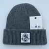 Winter Knitted Hat Outdoor Windproof Cold Proof Fashion Solid Color Warm Hat