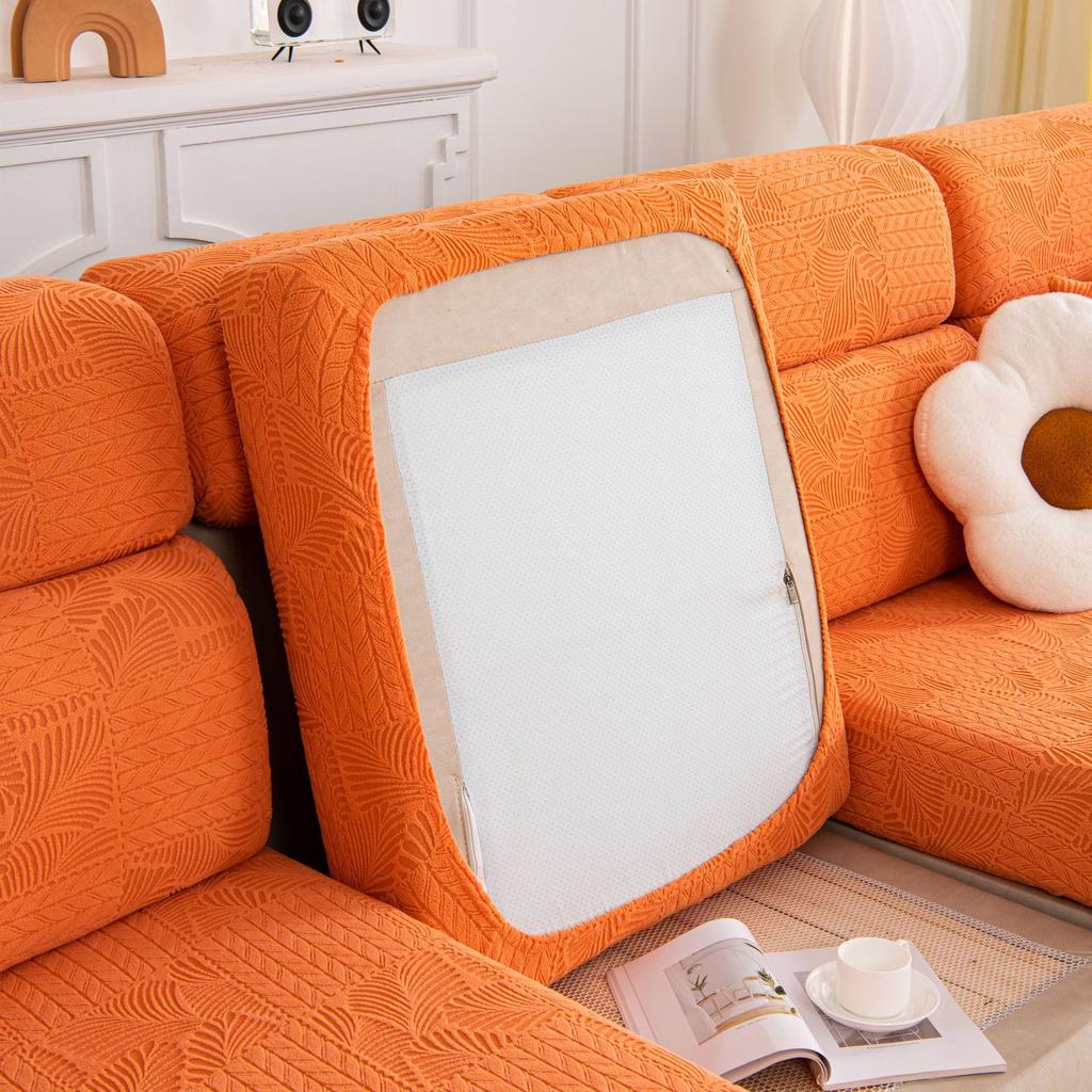 Four Seasons Universal-Sofabezug, Bezug für Sofa, rutschfest, All-Inclusive-Universalbezug, Sofakissenbezug, Stoff, modern, staubdicht