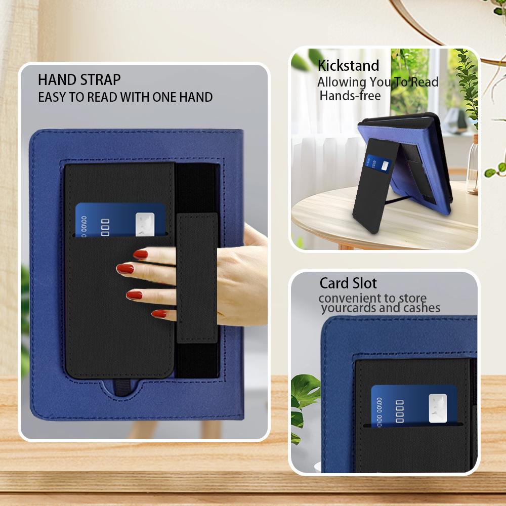 Kindle Paperwhite 12th Gen Drop-Proof Protective Case with Hand Rest Stand