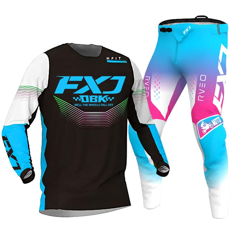 Motocross-Ausrüstungsset für Kinder 4 5 6 7 8 9 10 11 12 13 Jahre Jugend Kind Motorrad Junge Mädchen Jersey Hose Kits Rennanzug Offroad Enduro MX MTB