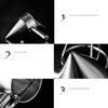 Stainless Steel Piston Funnel With Support Octopus Balls Tool For Sauce Drip Cream Dosing Funnel For Kitchen Home Supplies Tools