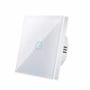 1/2/3 Gang Wall Light Switch Glass Panel Smart Switch Touch Sensor Switch  Lighting Control