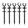 5 20 Pcs Green Garden Hose Guide Stakes 1 Inch Plastic Holder For Irrigation System Plant Safety And Outdoor Lawn Organization
