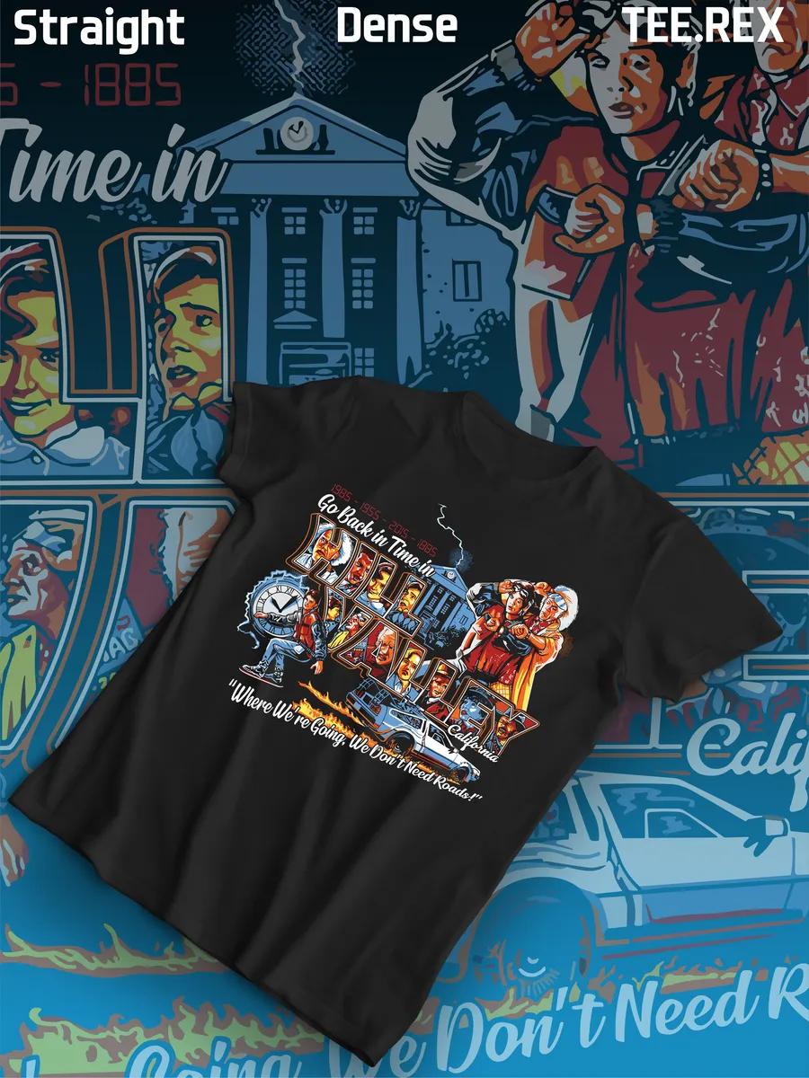 T-shirt with Back to the Future print L