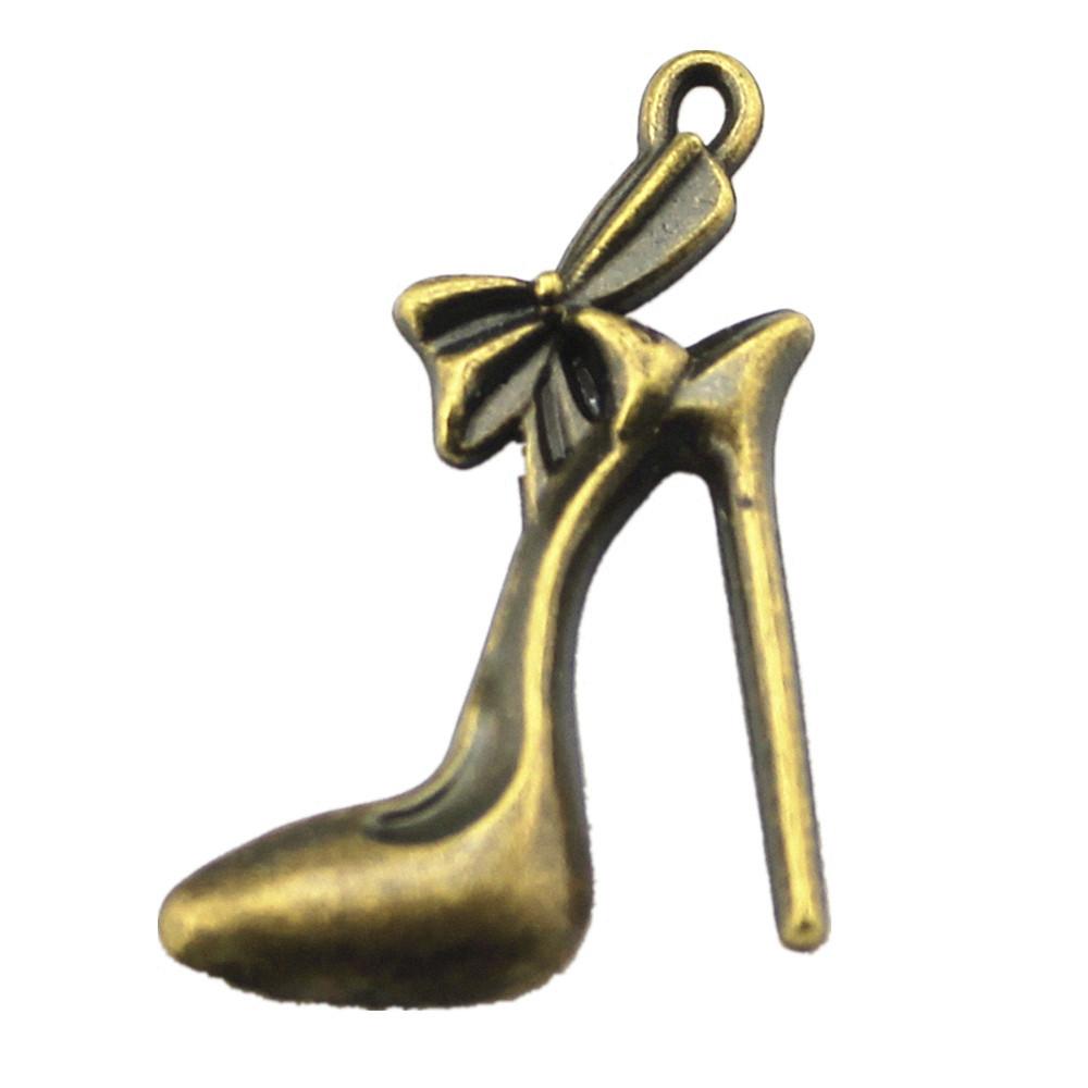 Cowboy Boot Charms Multi Color Alloy Pendants For Western Themed DIY Jewelry
