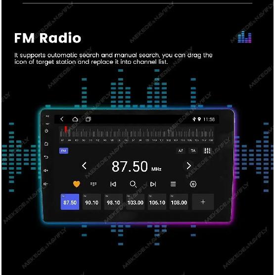 Android Car Radio Multimedia Player for Peugeot 2008 208 Series 2013-2020 Carplay Auto Autoradio GPS Navigation Stereo Receiver