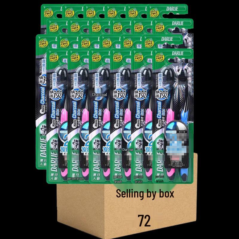 

Darlie Charcoal Bristle Soft Toothbrushes