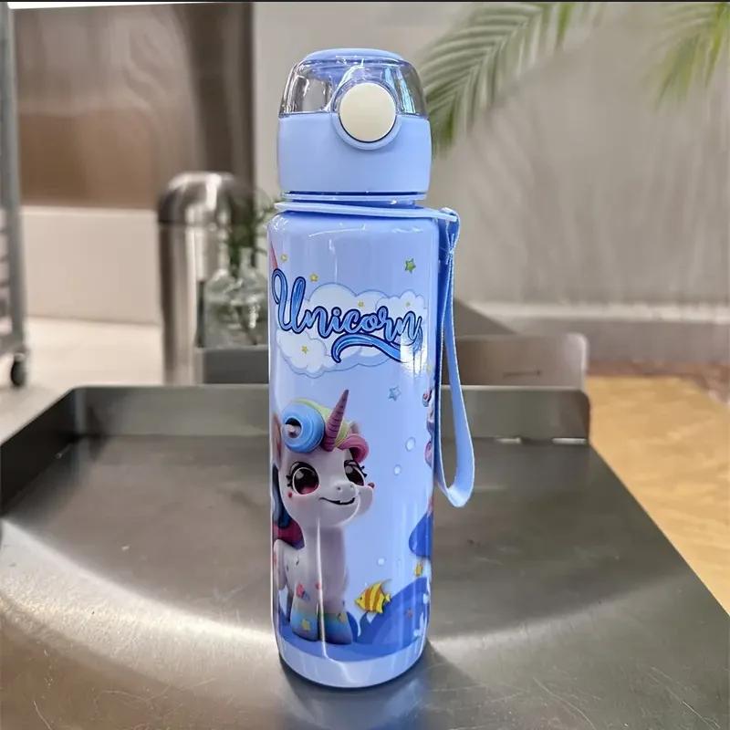 23.67oz Roztomilý a odolný vesmírný hrnek bez BPA, odolný vůči vysokým teplotám, přenosná láhev na vodu pro outdoorové aktivity, perfektní dárek