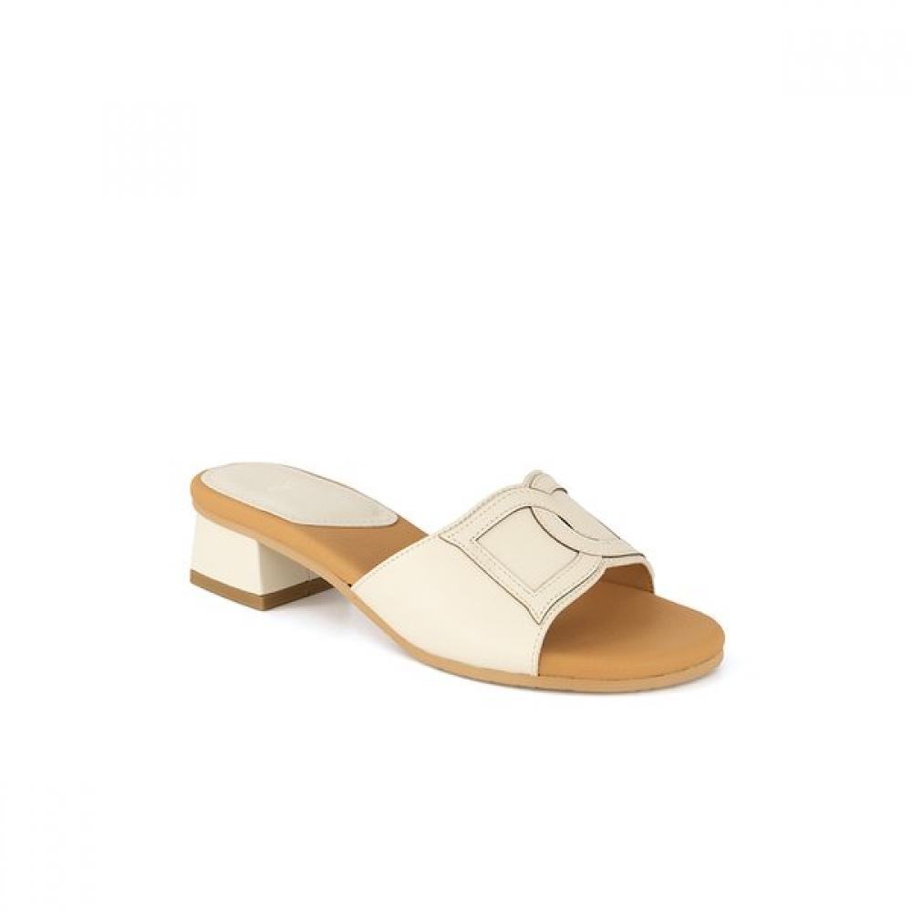 DakS Women S 3cm Decorative Mule Summer Sandal Ivory dld412kS35 250