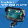Waterproof Sunscreen GPS Navigation Motorcycle Phone Holder 360 Rotation Bike Phone Bag Holder