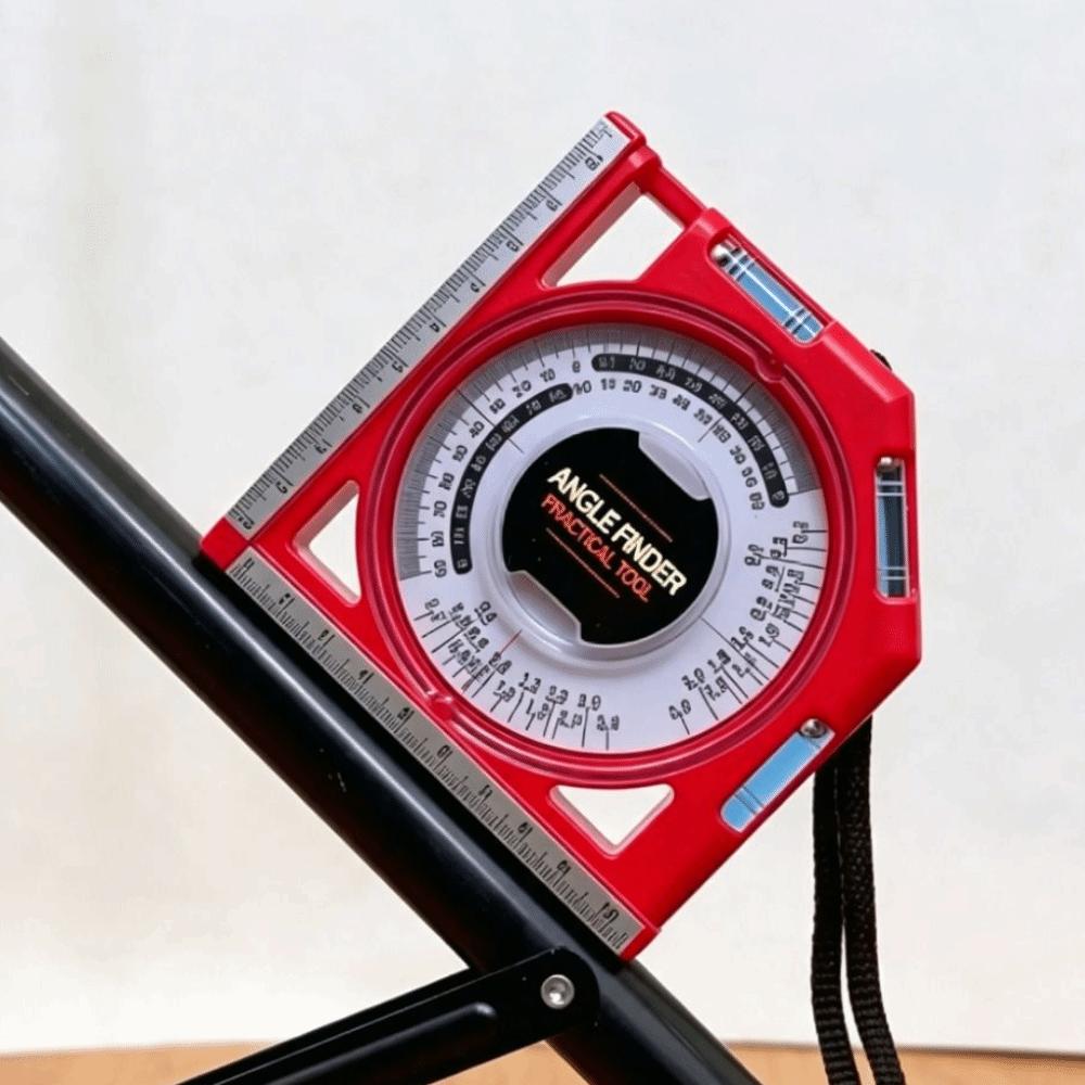 Multi-function Level Bubble Angle Finder Clear Scale Dial High Accuracy Inclinometer Slope Scale Measuring Tool