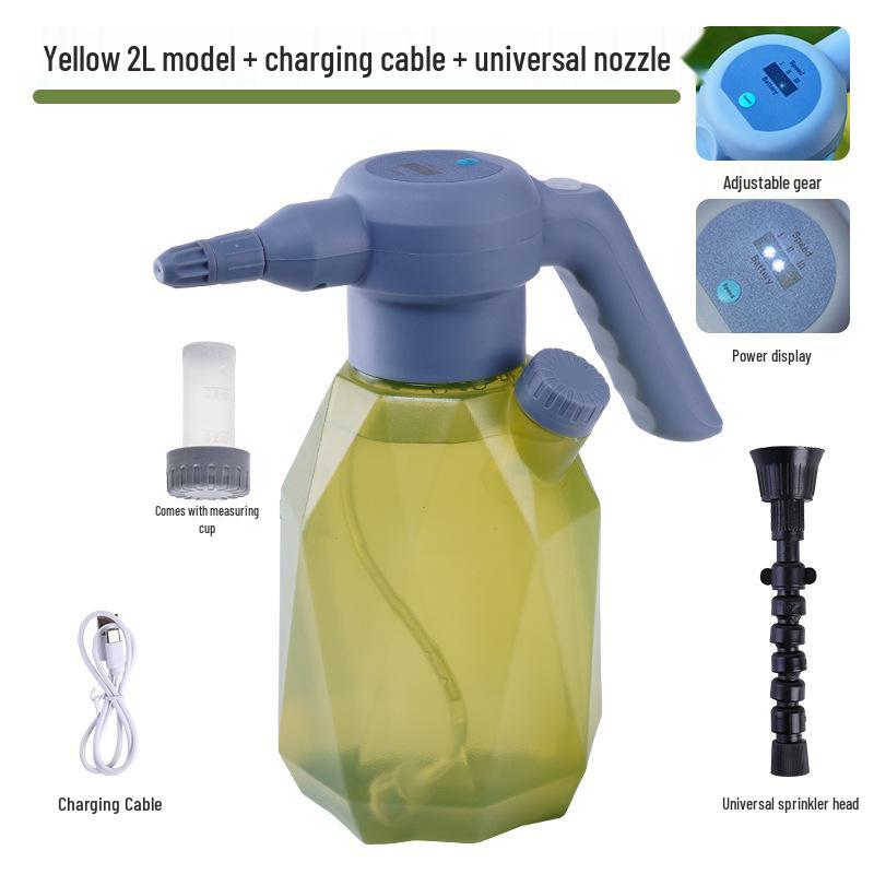 Electric Gardening Sprayer: Multipurpose Watering & Disinfection Can for Household Use