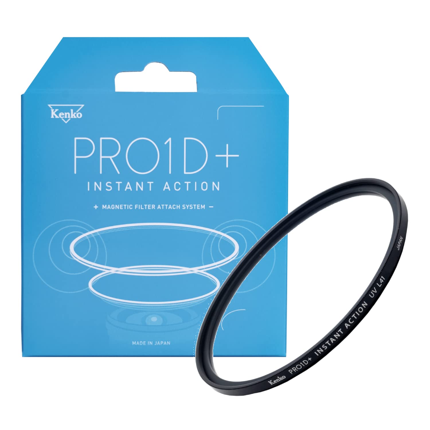 

Kenko INSTANT ACTION UV L41 82мм Защита объектива Одинарный и Объектив Сделано в Продукт 399941 PRO1D+ Фильтр, Предмет, Магнитное, Крепление в одно касание, Водо-