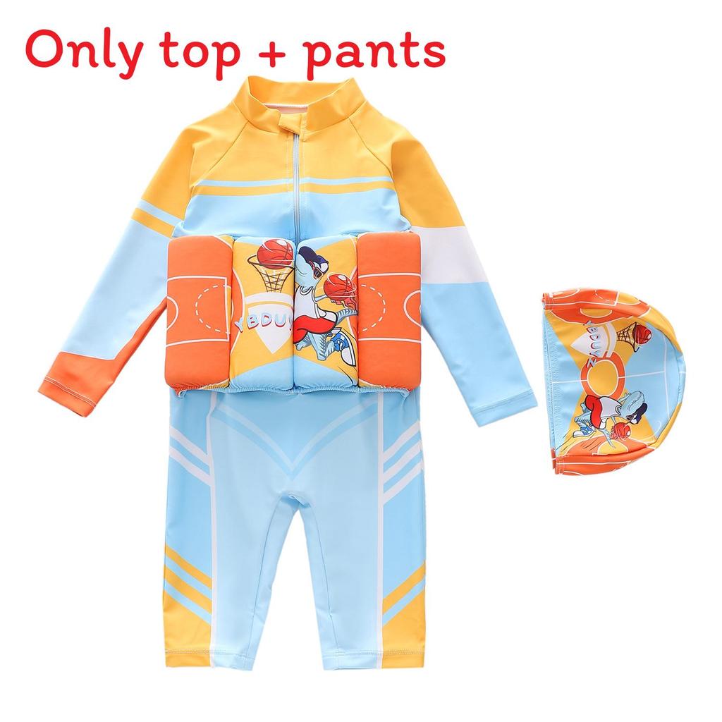 Kinder Haifisch Cartoon Schwimmweste aus Polyester für Schwimmen und Wassersport
