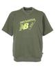 Golf Rundhals-Sweatshirt 4 [New Balance] Kurzarm (Dehnbar, Feuchtigkeitstransportierend) / Herren / 012-6164002 180_Khaki [M]