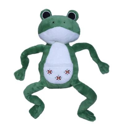 Shinada Plüschtaschen-Kettfrosch S Grün
