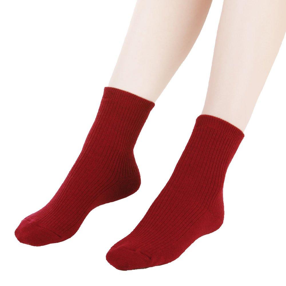 Hidamari Double Sizes Black Women's Socks, 22-24cm, [P-82-KRO]