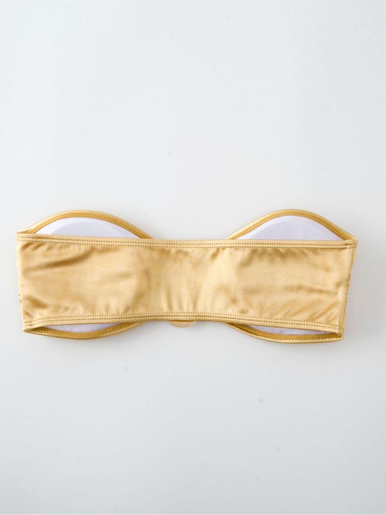 2024 Women's European & American Swimwear: New Sexy U-Shape & V-Shape Metal Bikinis in Stock