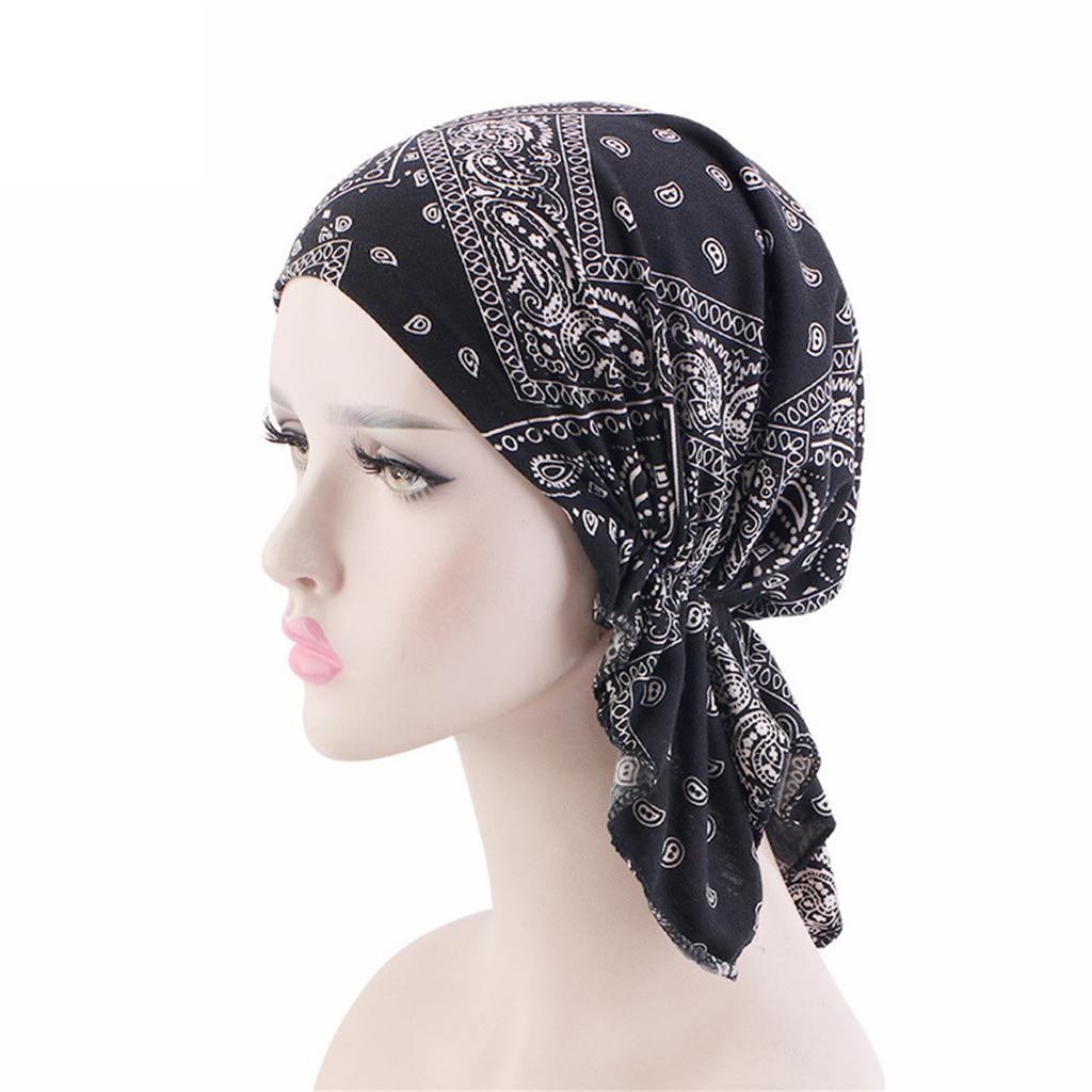 Comfortable Elastic Cancer Head Cover For Chemotherapy Patients Lightweight Cotton Headwear Accessory