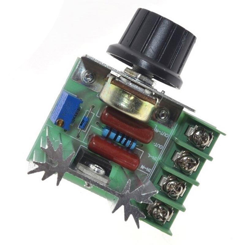 2000W Ac 220V Scr Electronic Voltage Regulator Module Speed Control Controller