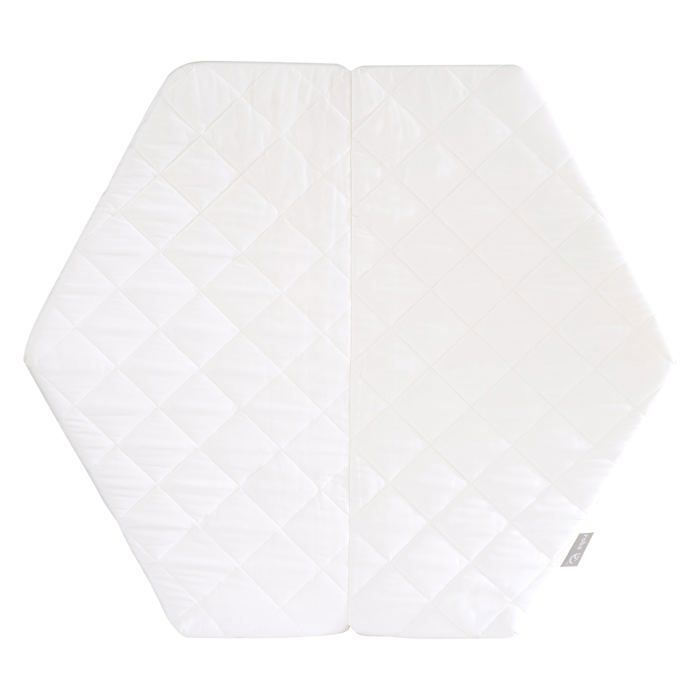 Matelas de Parc Bébé Hexagonal - ROBA - Déhoussable - 97x112 cm - Epaisseur 4 cm