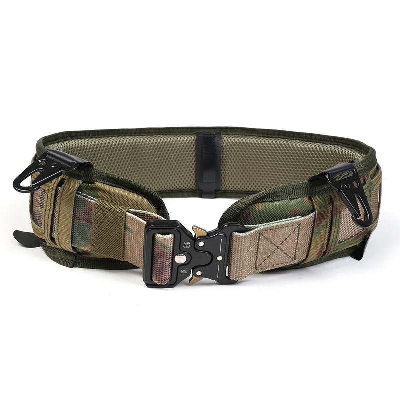 Mling Outdoor Tactical Belt with Quick-Release Buckle