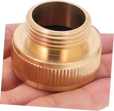 Conector Acoplador de Grifo de Agua de 1/2' a 3/4' Adaptador de Grifo para Reparación y Conversión de Aireador de Cocina y Baño