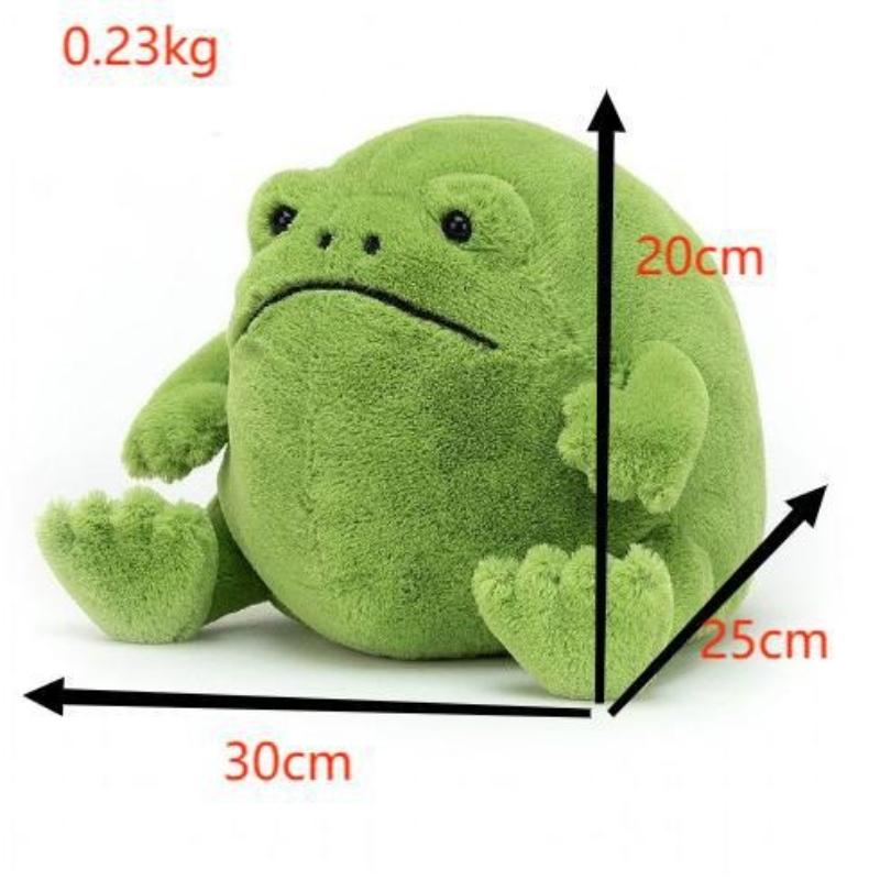 Ricky Rain Frog Plush Toy Cute Soft Stuffed Animal for Kids Fans Gift